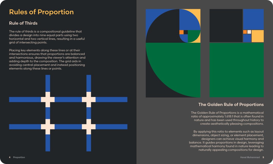 13 page digital and handmade brochure by Hanai Muhammad