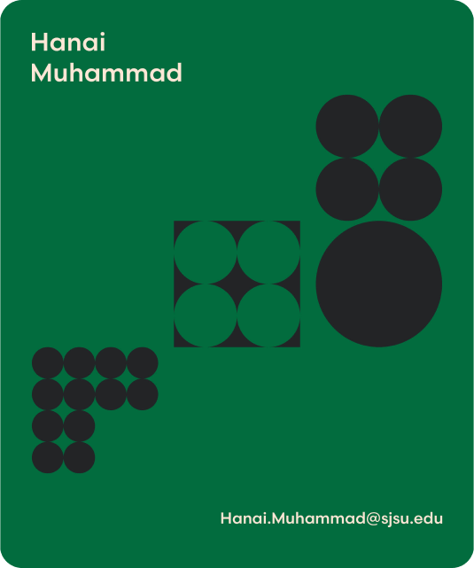 13 page digital and handmade brochure by Hanai Muhammad