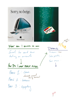 Research a contemporary example of an untruthful design by Hanai Muhammad