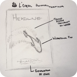 Research a contemporary example of an untruthful design by Hanai Muhammad